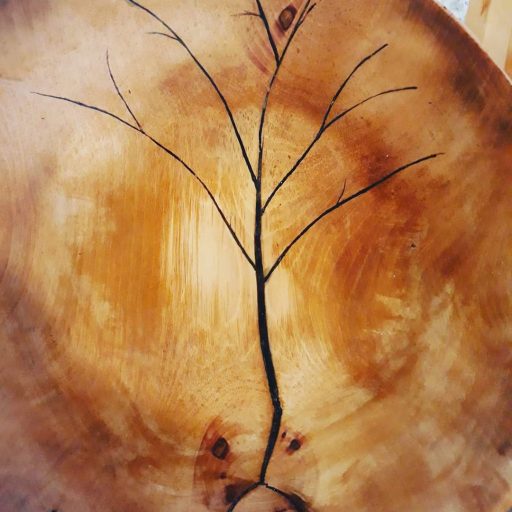 23" x 7" Madrone Bowl